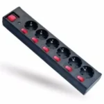 Vásárlói kedvenc Stilo Túlfeszültségvédelmi elosztó 6-os 6+1 kapcsolóval 1,4m vezetékkel